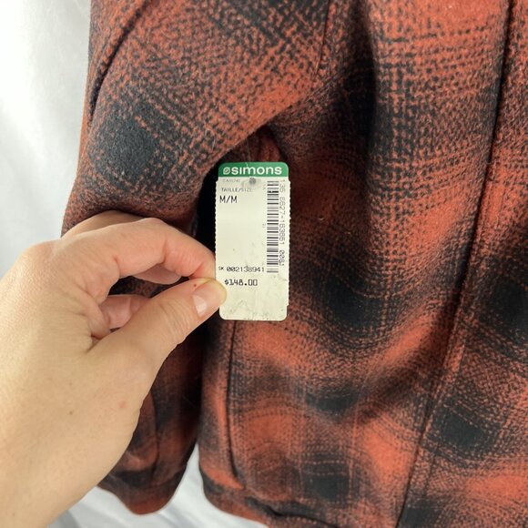 Levis NWT Plaid Sherpa-Lined Snap Jacket Men's Size M - Picture 9 of 13